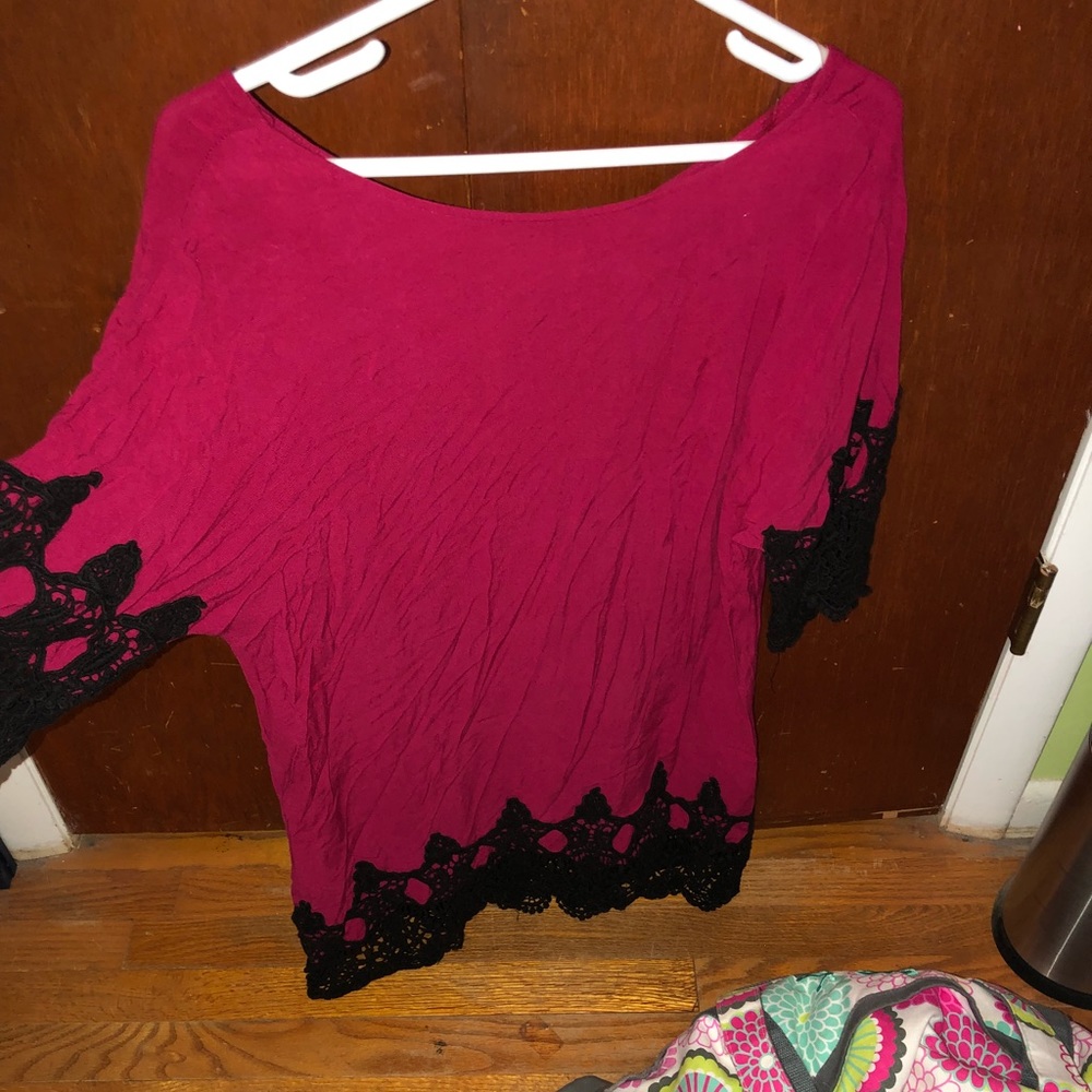 Dress Up dress with black detail on sleeves